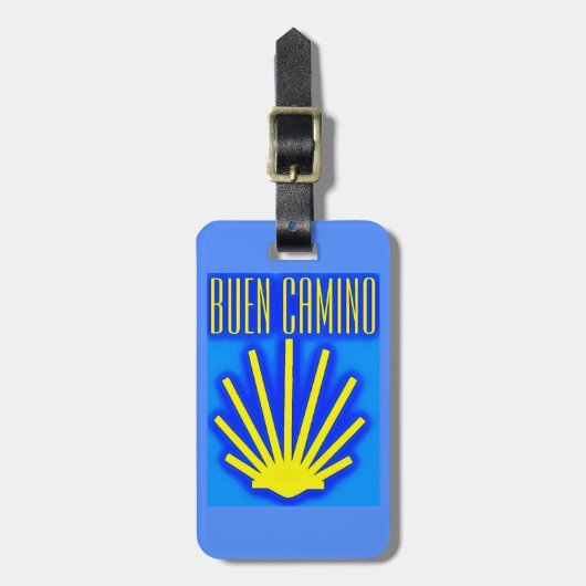 Camino de Santiago Bagagelabel (Voorkant verticaal)