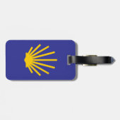 Camino de Santiago Bagagelabel – Minimalistische S (Achterkant horizontaal)
