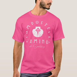Camino de Santiago Compostela Spain St James Way H T-shirt