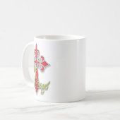 Camino de Santiago Cross Koffiemok (Voorkant links)