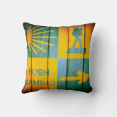 Camino de Santiago Cushion Kussen (Achterkant)