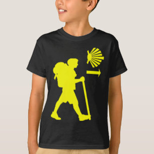 Camino De Santiago De Compostela Spanje Pelgrim Wa T-shirt