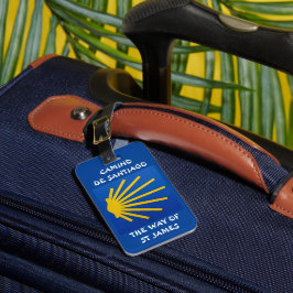 Camino de Santiago De weg van st James 0001 Bagagelabel