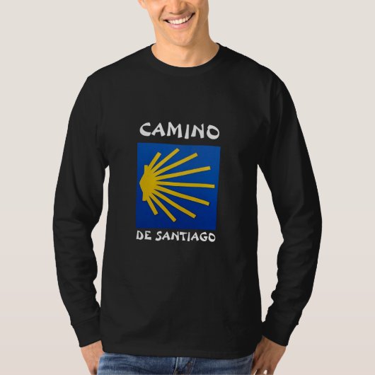 Camino de Santiago De weg van st James 0002 T-shirt (Voorkant)