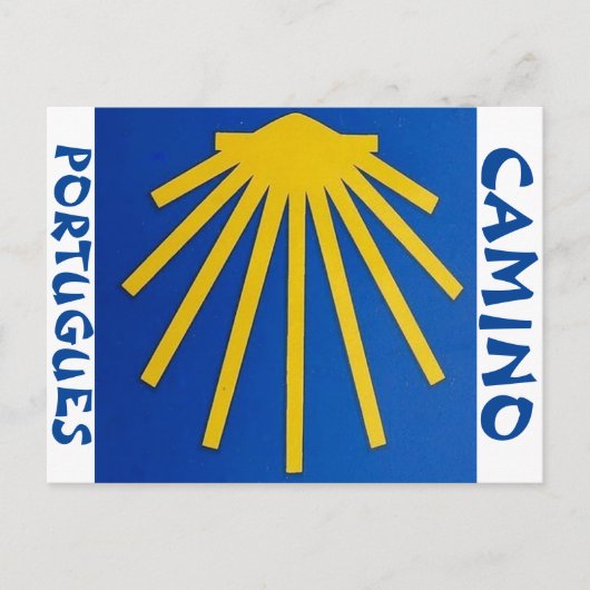 Camino de Santiago De weg van st James 0004 Briefkaart (Voorkant)