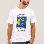 Camino de Santiago De weg van st James 0010 T-shirt (Voorkant)