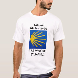 Camino de Santiago De weg van st James 0010 T-shirt