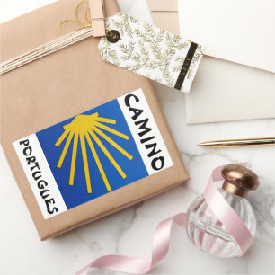 Camino de Santiago De weg van st James 0013 Rechthoekige Sticker