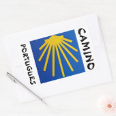 Camino de Santiago De weg van st James 0013 Rechthoekige Sticker (Envelop)