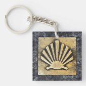 Camino de Santiago De weg van st James 0026 Sleutelhanger (Voorkant)