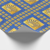 Camino de Santiago De weg van st James 0029 Cadeaupapier (Hoek)