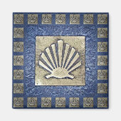 Camino de Santiago De weg van st James 0031 Magneet (Voorkant)