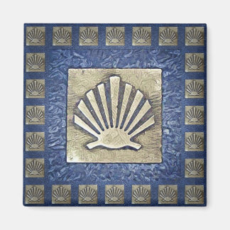 Camino de Santiago De weg van st James 0031 Magneet