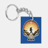 Camino de Santiago De weg van st James 0033 Sleutelhanger (Voorkant Links)