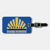 Camino de Santiago De weg van st James 0043 Bagagelabel (Voorkant horizontaal)