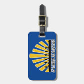 Camino de Santiago De weg van st James 0043 Bagagelabel (Voorkant verticaal)