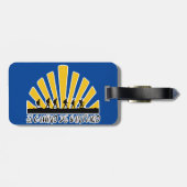 Camino de Santiago De weg van st James 0043 Bagagelabel (Achterkant horizontaal)