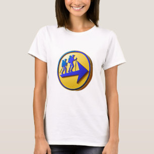 Camino de Santiago De weg van st James 0129 T-shirt