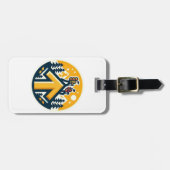 Camino de Santiago De weg van st James 0143 Bagagelabel (Voorkant horizontaal)