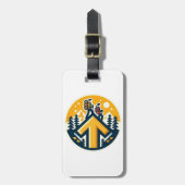 Camino de Santiago De weg van st James 0143 Bagagelabel (Voorkant verticaal)