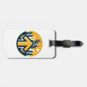 Camino de Santiago De weg van st James 0143 Bagagelabel (Achterkant horizontaal)