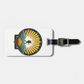 Camino de Santiago De weg van st James 0195 Bagagelabel (Voorkant horizontaal)