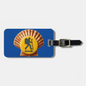 Camino de Santiago De weg van st James 0226 Bagagelabel (Voorkant horizontaal)