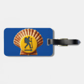 Camino de Santiago De weg van st James 0226 Bagagelabel (Achterkant horizontaal)