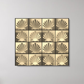 Camino de Santiago De weg van st James 0283 Canvas Afdruk