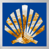 Camino de Santiago De weg van st James 0294 Poster (Voorkant)