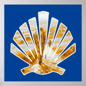 Camino de Santiago De weg van st James 0295 Poster (Voorkant)