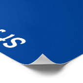 Camino de Santiago De weg van st James 0321 Poster (Hoek)