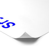 Camino de Santiago De weg van st James 0322 Poster (Hoek)