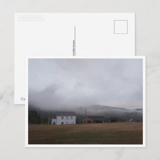 Camino de Santiago del Norte (Spanje) Briefkaart (Voorkant / Achterkant)