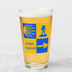Camino de Santiago Glass Glas