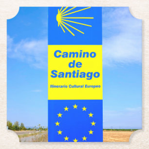 Camino de Santiago Kartonnen Onderzetters