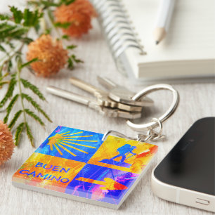Camino de Santiago Key Ring Sleutelhanger