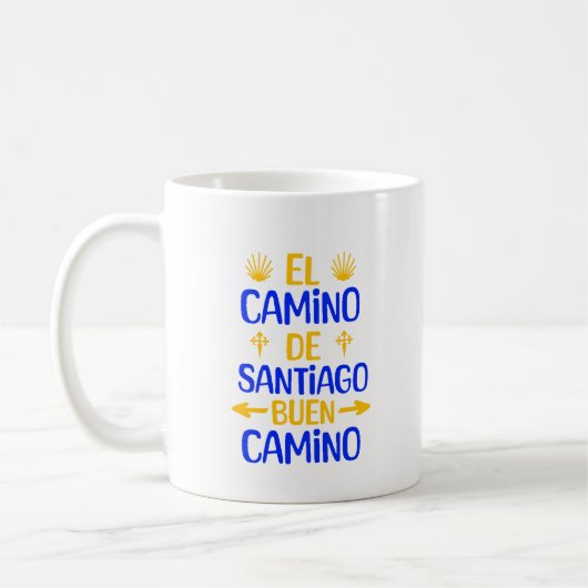 Camino de Santiago Koffiemok (Links)