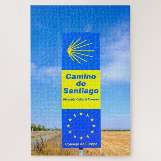 Camino de Santiago Legpuzzel (Verticaal)