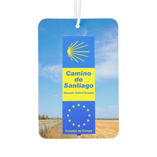Camino de Santiago Luchtverfrisser (Achterkant)