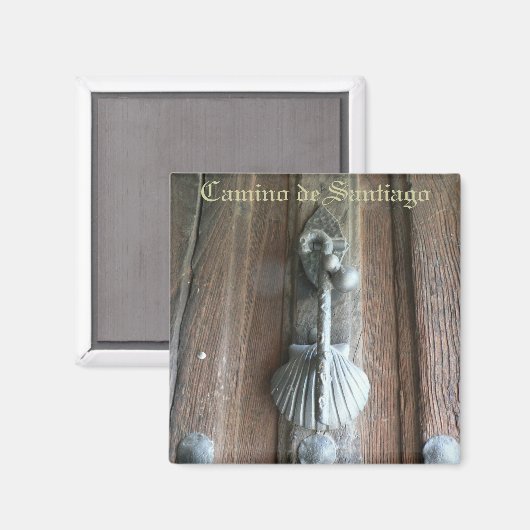 Camino de Santiago Magneet (Voorkant / Achterkant)