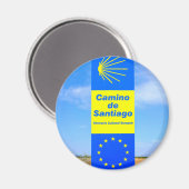 Camino de Santiago Magneet (Voorkant / Achterkant)