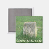 Camino de Santiago Magneet (Voorkant / Achterkant)