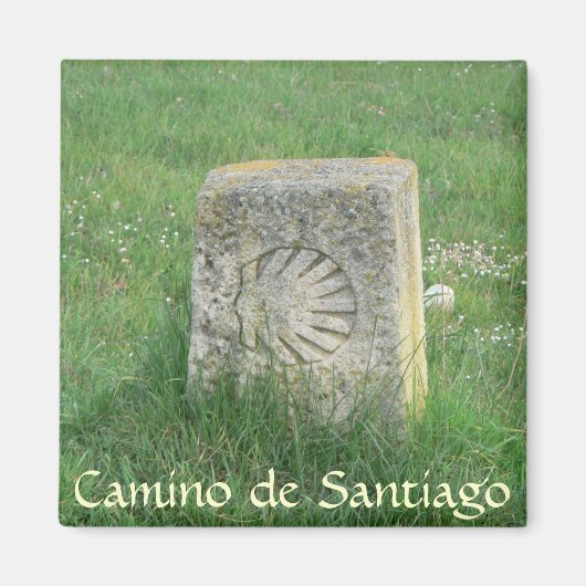 Camino de Santiago Magneet (Voorkant)