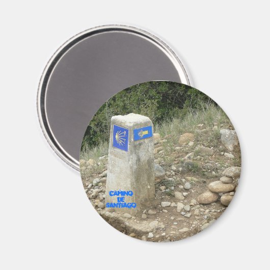 Camino de Santiago Magneet (Voorkant / Achterkant)