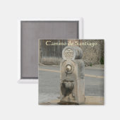 Camino de Santiago Magneet (Voorkant / Achterkant)