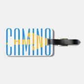 Camino de Santiago Magnet Bagagelabel (Achterkant horizontaal)