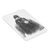 Camino de Santiago Pilgrim Magneet (Rechterzijde)