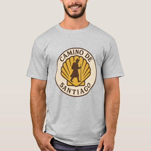 Camino de Santiago Pilgrim shirt (Voorkant)