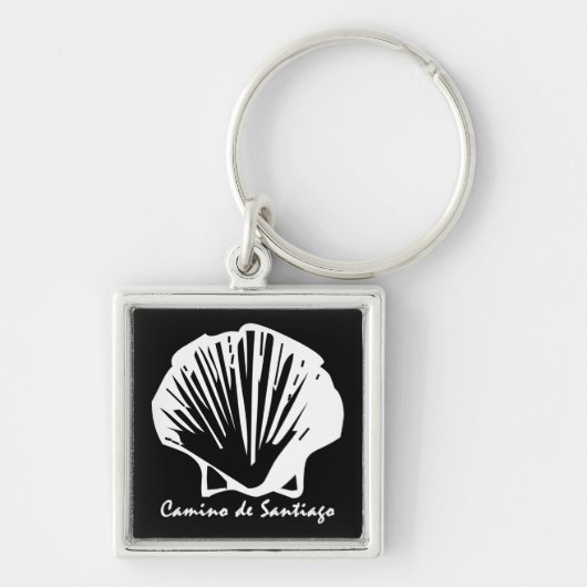 Camino de Santiago, Pilgrim's belangrijkste ring Sleutelhanger (Voorkant)
